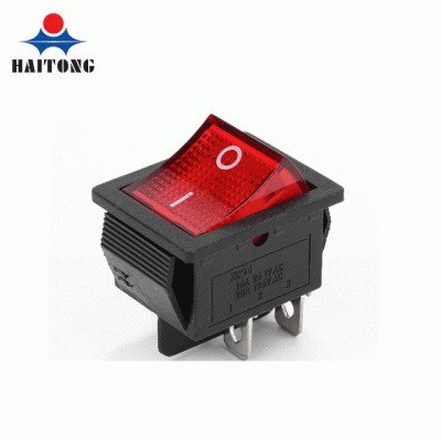 2018 Hot Selling products! Factory direct 250V 16A LED Red Light Rocker Switch popular with high quality for best application